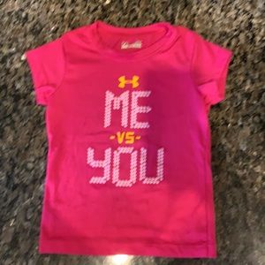 Pink Under Armour Shirt